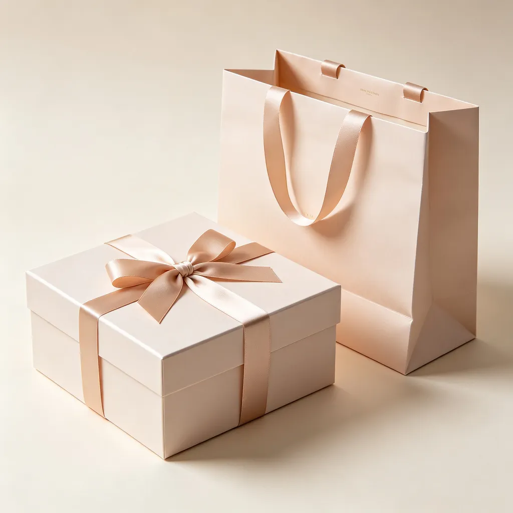 Luxury Brand Gift Box & Paper Bag Set